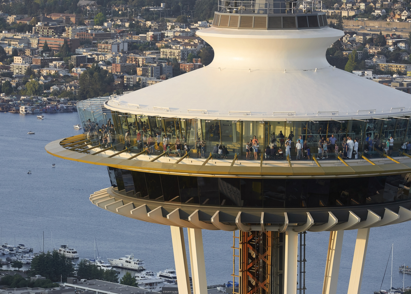 A guided tour and discussion of the Century Project for the Space Needle.