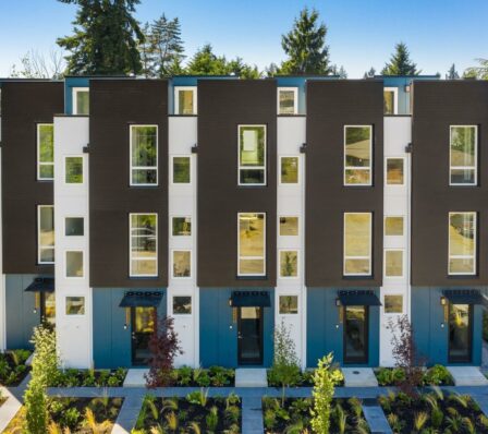 CONE Architecture Rowhomes Seattle Washington