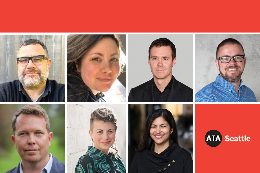 A collage of photos of the board members