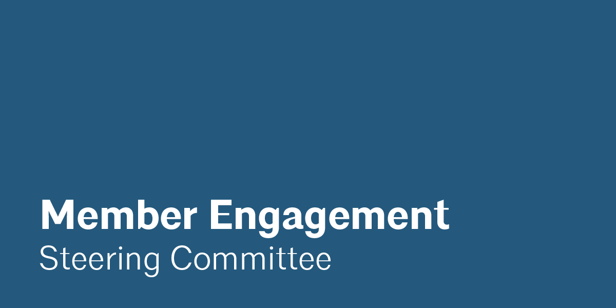 The Member Engagement Steering Committee works in support of the strategic direction of the AIA Seattle Board of Directors to provide support for the engagement of members through member committees.