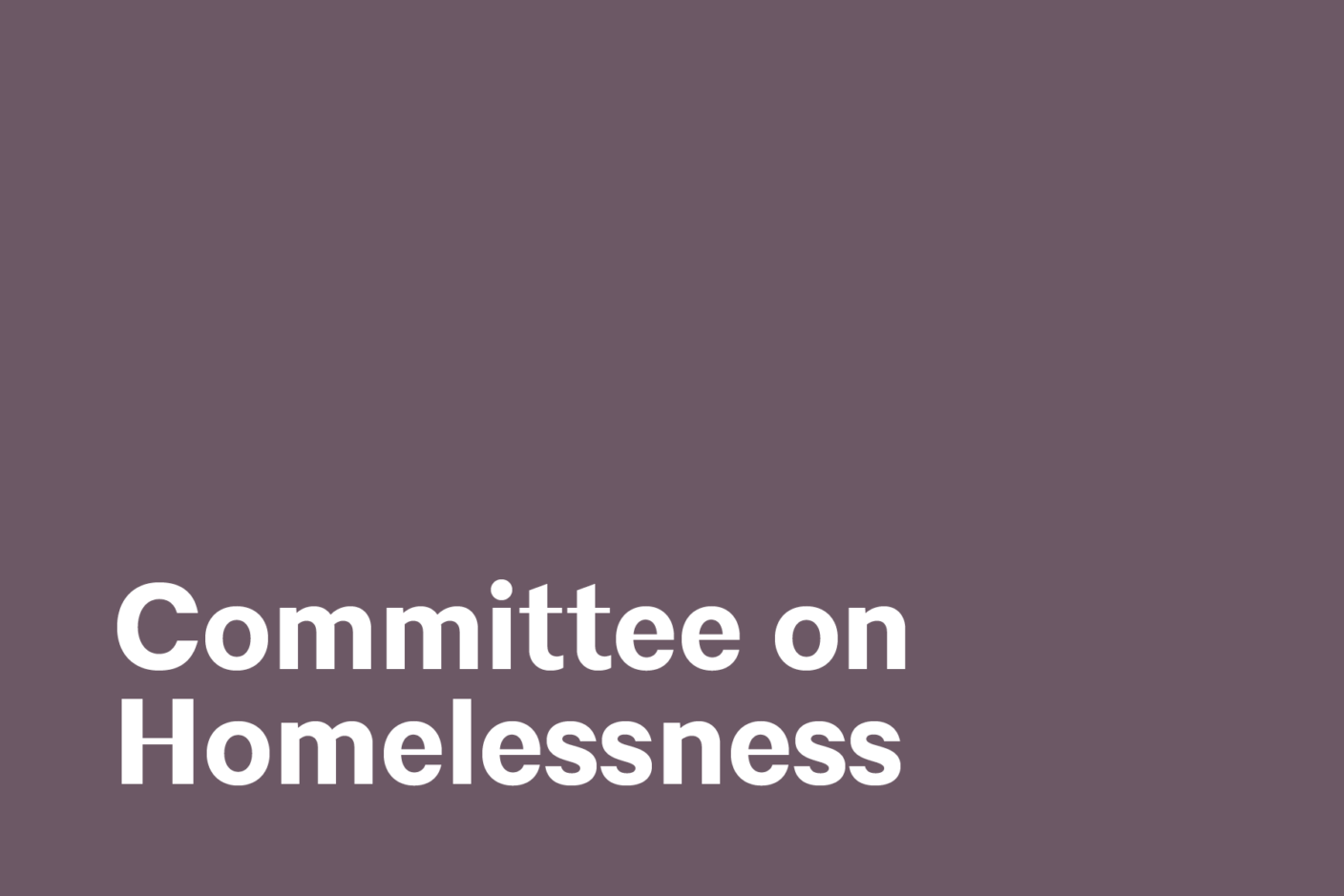 The Committee on Homelessness (COHO) mobilizes architects to help our unsheltered neighbors through the areas of advocacy, education, and service. We are architects, professionals, and concerned citizens who believe that the Seattle region’s homelessness crisis demands immediate action. We aim to use our knowledge of design, construction, and the urban environment to help those who are unsheltered or lack housing security. [break][break]** For the foreseeable future, we are meeting through Zoom to prevent the spread of COVID-19. Please subscribe to our email list to receive the Zoom invitations for meetings. [break][break]