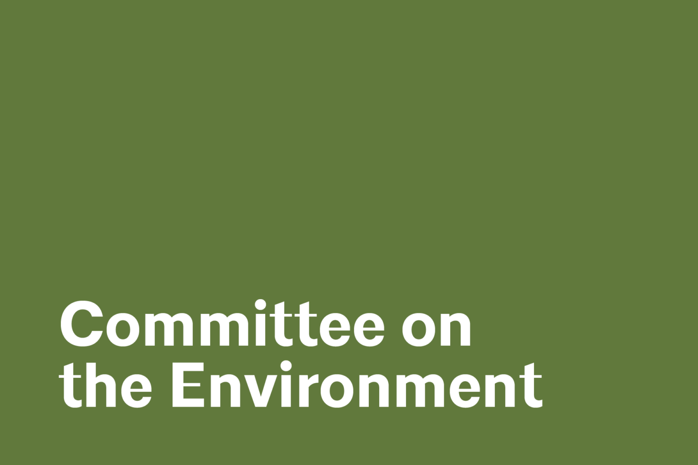 The Committee on the Environment (COTE) focuses on information and resource sharing among professionals in the local sustainable design community through monthly presentations, case studies, discussions and tours.