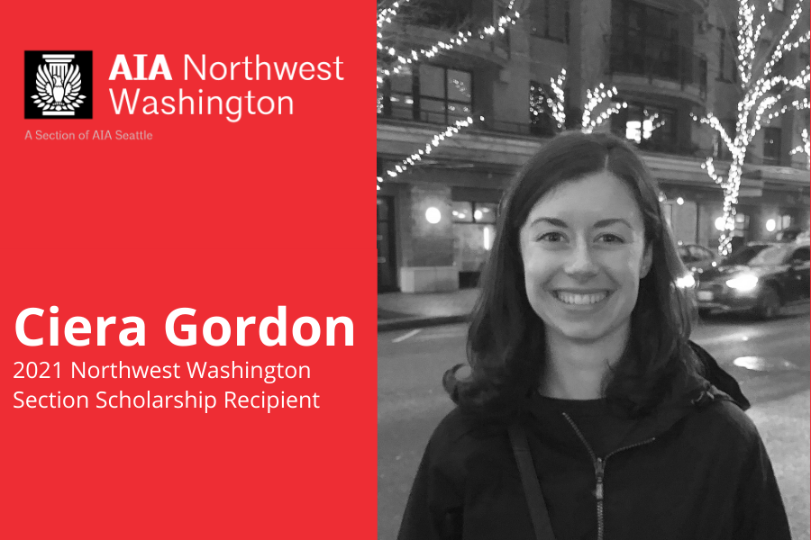 Ciera Gordon was chosen to receive $4000 in unrestricted scholarship support through the Northwest Washington Section's annual support fund.
