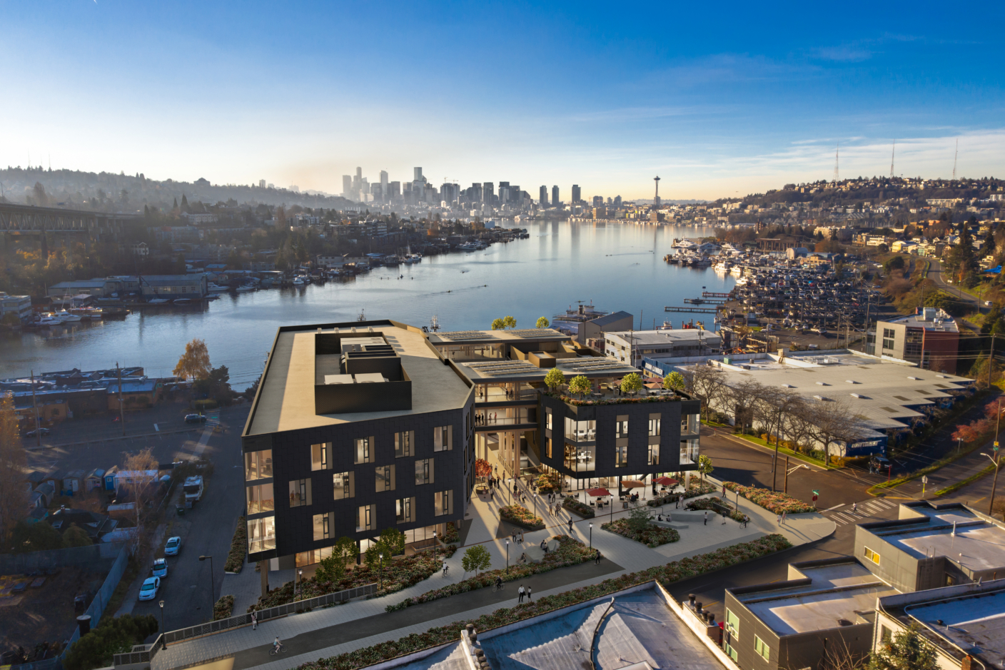 Get a first hand look at Northlake Commons, Seattle's largest mass timber lab-ready office building. The design team will guide a tour through the active construction site to discuss the design process, outcomes and highlight key considerations for building with mass timber.
