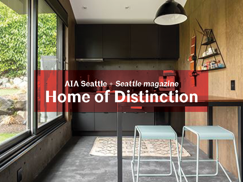 AIA Seattle partners with Seattle magazine to highlight exceptional residential design solutions.