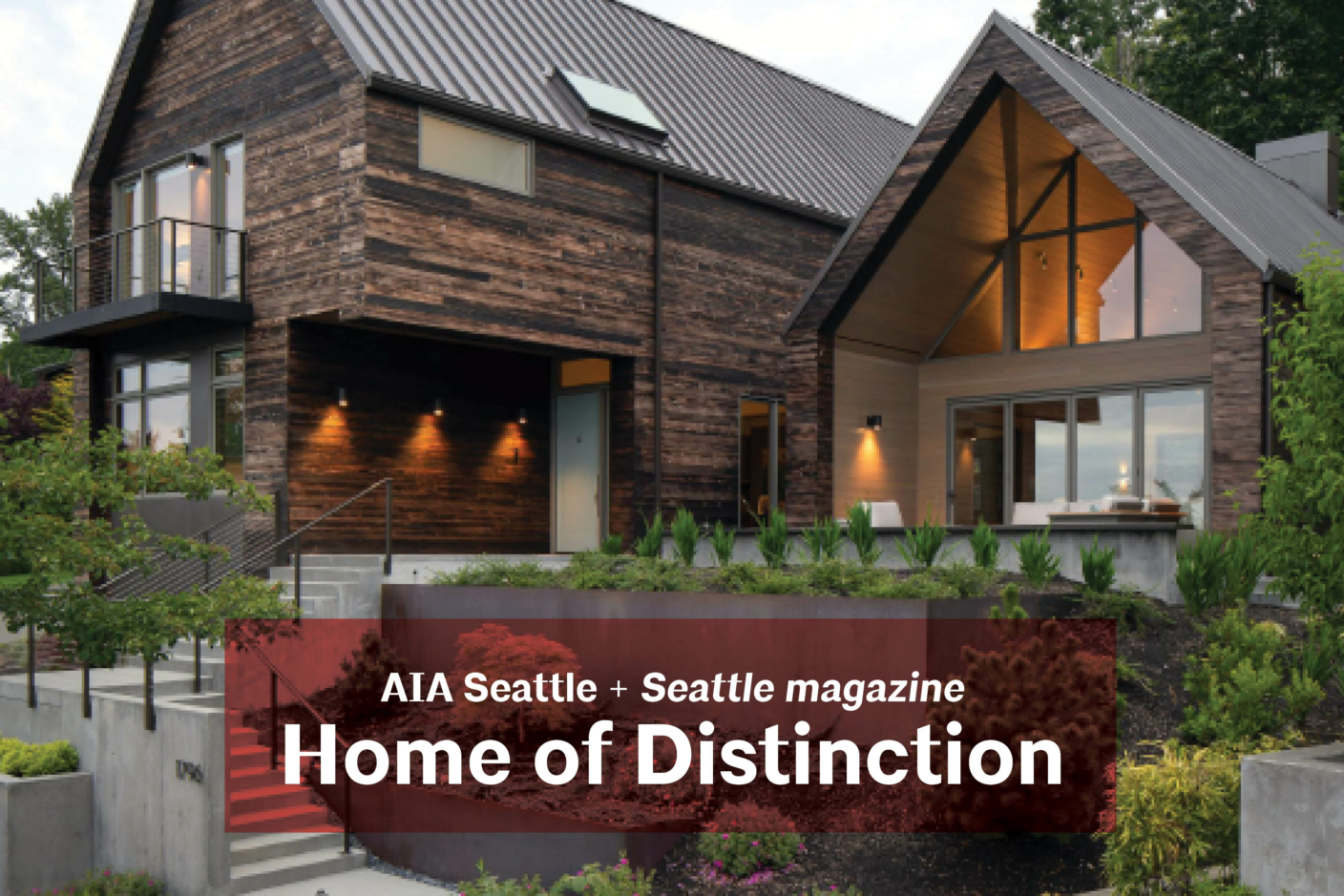 AIA Seattle partners with Seattle magazine to highlight exceptional residential design solutions.