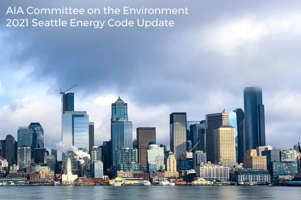 Catch up on the latest changes to the new Seattle Energy Code straight from the source!