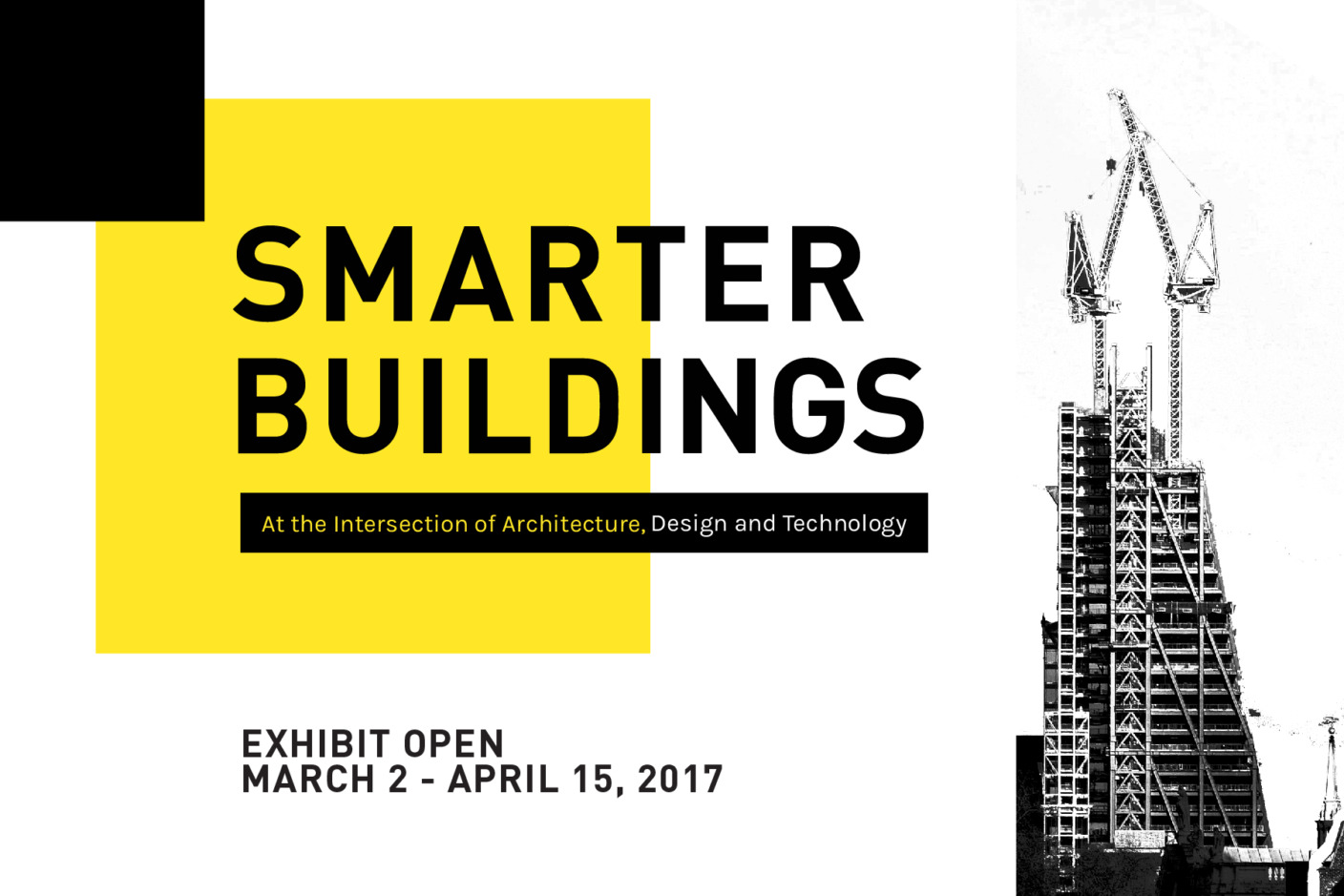 Smarter buildings use a new generation of tools that leverage today’s data-rich environments to help create more capable, sustainable structures. The exhibit investigates a range of cutting-edge technologies in building science, from environmental controls and waste water systems to unique user interfaces and advanced construction methods.