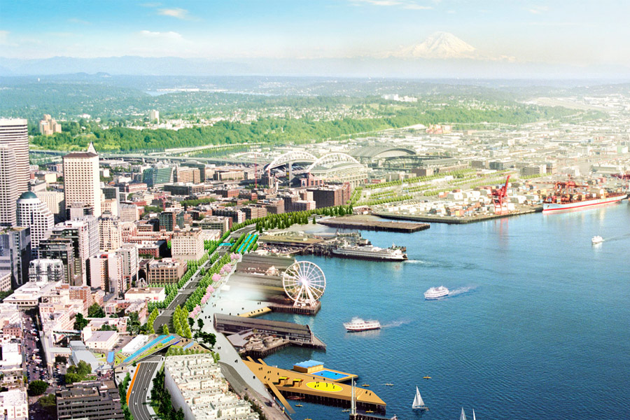 With Bertha behind us and the Alaska Way Viaduct scheduled to come down, the full Waterfront redesign is ready to kick into high gear.